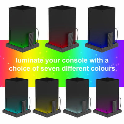 Handle Host Cooling Fan Luminous Base