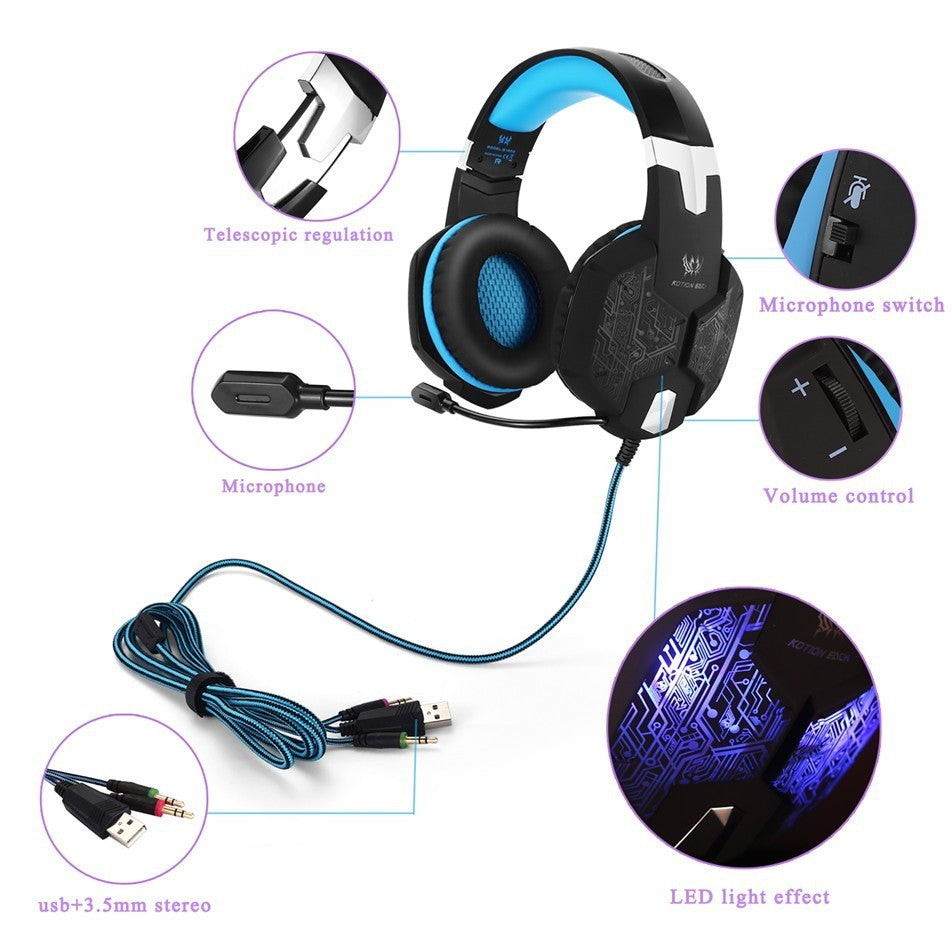 Gaming Headset with Microphone