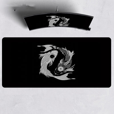 Fish Art Computer Gaming Desktop Mouse Pad