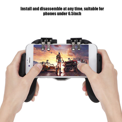 Mobile Phone Game Controller Heat Dissipation Gamepad Power Handle with Cooling Fan