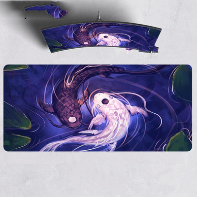 Fish Art Computer Gaming Desktop Mouse Pad
