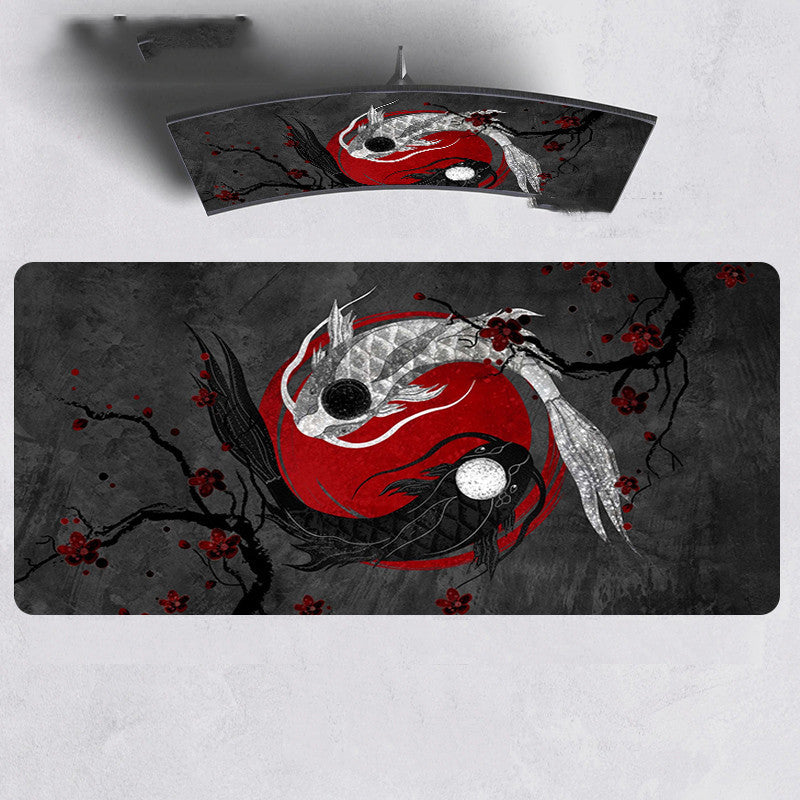 Fish Art Computer Gaming Desktop Mouse Pad