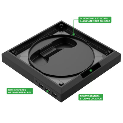 Handle Host Cooling Fan Luminous Base
