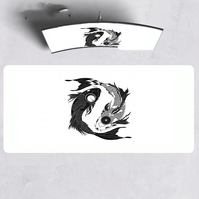 Fish Art Computer Gaming Desktop Mouse Pad