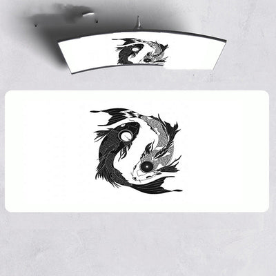 Fish Art Computer Gaming Desktop Mouse Pad