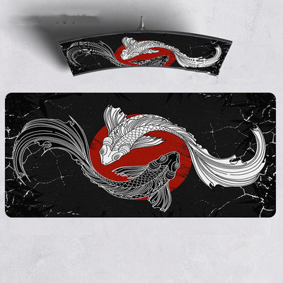 Fish Art Computer Gaming Desktop Mouse Pad
