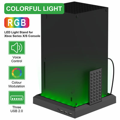 Handle Host Cooling Fan Luminous Base